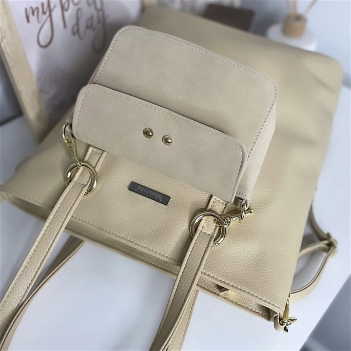 manzana bezowa torebka z listonoszka 3w1 Nowa kolekcja_11.jpg