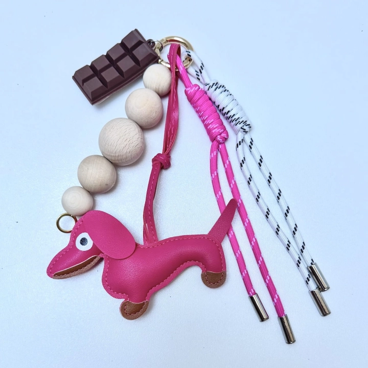 zawieszka jamnik pink manzana torebki 1.JPG